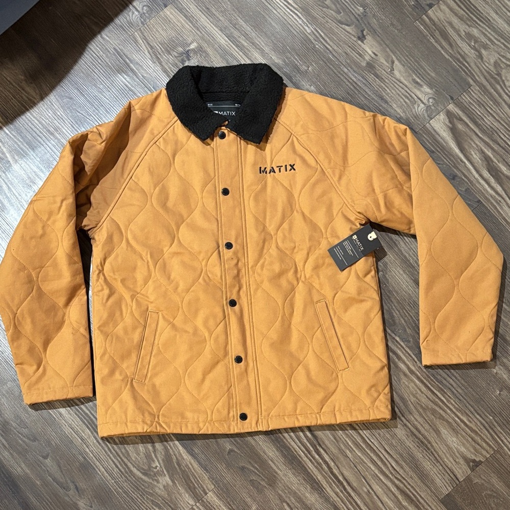 NWT Matix lined quilted canvas jacket